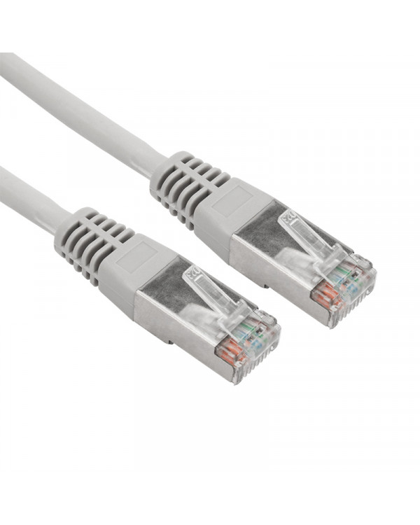 Rexant Пaтч-корд F/UTP, категория 5e, RJ45-RJ45, экранированный, 24AWG, PVC серый, 2м, 18-8005-1