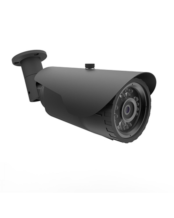 Цилиндрическая уличная камера IP 2.1Мп Full HD (1080P), объектив 2.8-12 мм., ИК до 40 м., 12В/PoE, 45-0257