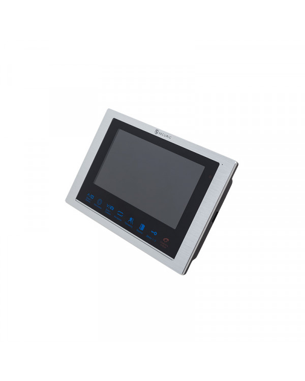 Цветной монитор видеодомофона 7" формата AHD, с сенсорным управлением, с детектором движения, функцией фото- и видеозаписи (модель AC-336), 45-0336