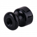 WL18-17-01/ Комплект изоляторов с крепежом 10 шт. (черный) Ретро, a036812