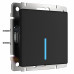 W4510608/ Сенсорный выключатель одноклавишный с функцией Wi-Fi (черный), a048326