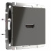 WL07-60-11/ Розетка HDMI (серо-коричневый), a039271