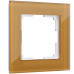 WL01-Frame-01 / Рамка на 1 пост (бронзовый,стекло), a036582
