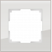 WL01-Frame-01 / Рамка на 1 пост (дымчатый,стекло), a050899