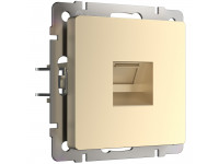 WL11-RJ-45 / Розетка Ethernet RJ-45 (шампань)