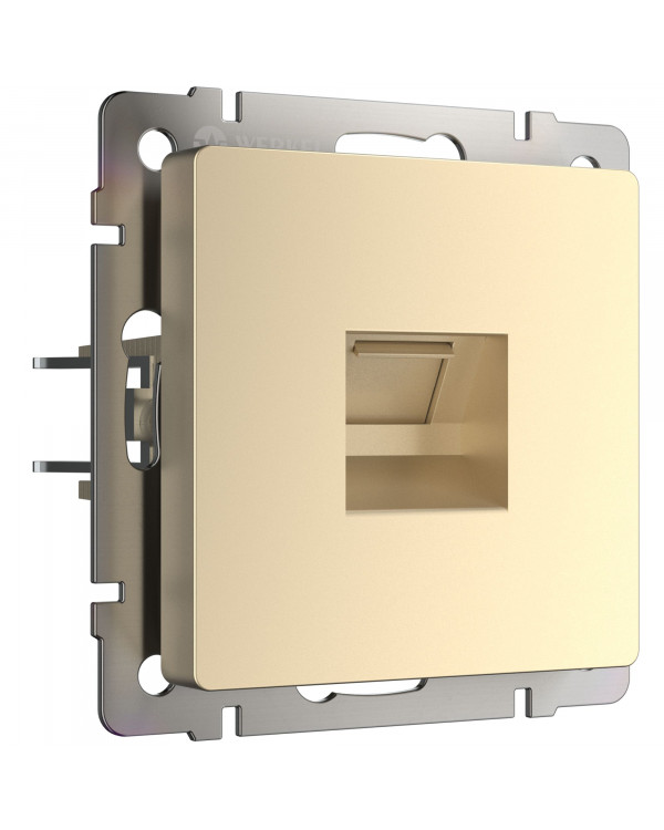WL11-RJ-45 / Розетка Ethernet RJ-45 (шампань), a050873