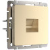 WL11-RJ-45 / Розетка Ethernet RJ-45 (шампань), a050873